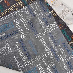 Gestickter Baumwollleinenstoff BNT6863